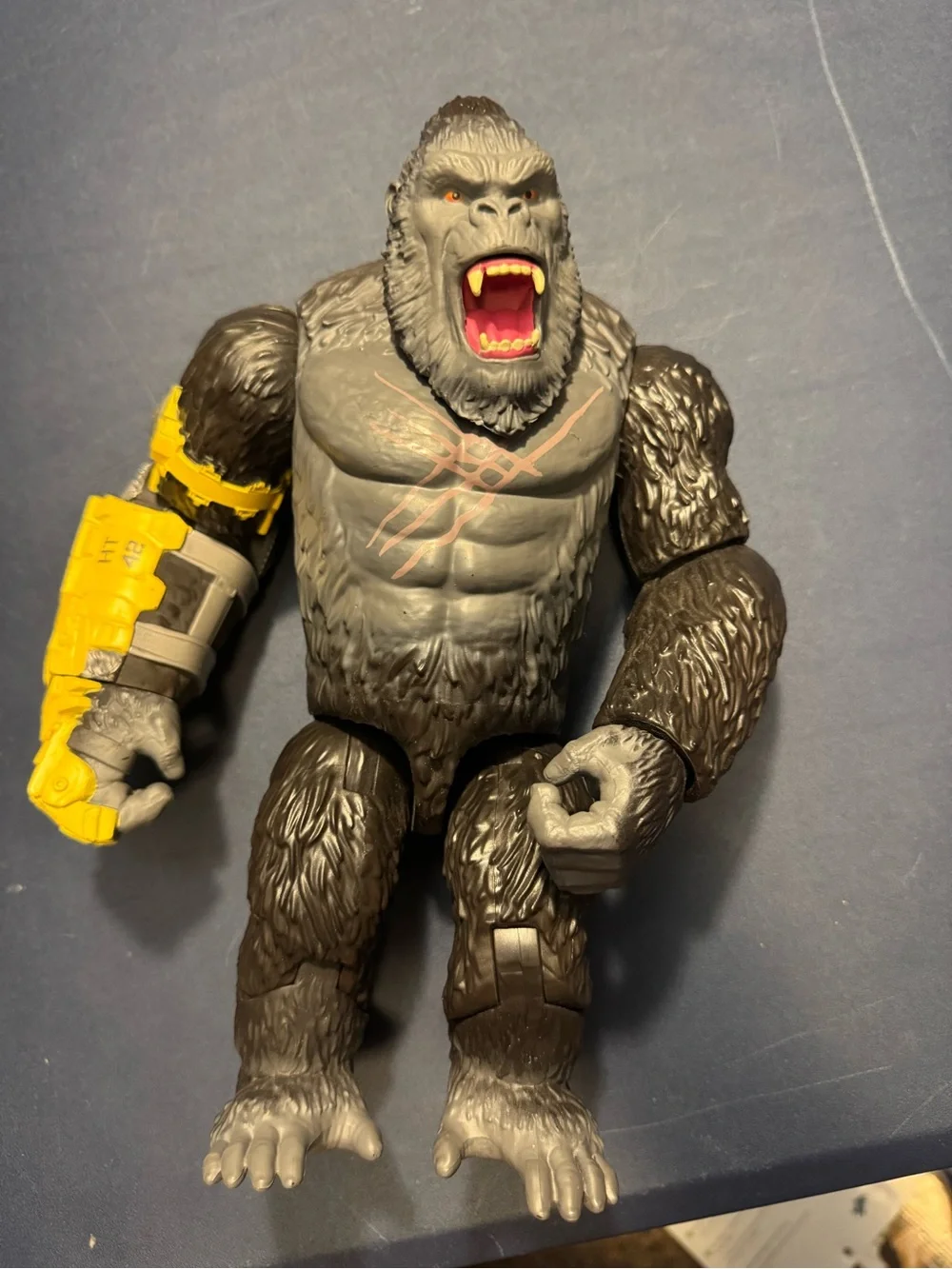 Giant Gorilla Action Figure with Yellow Arm Accessory - Kids Toys